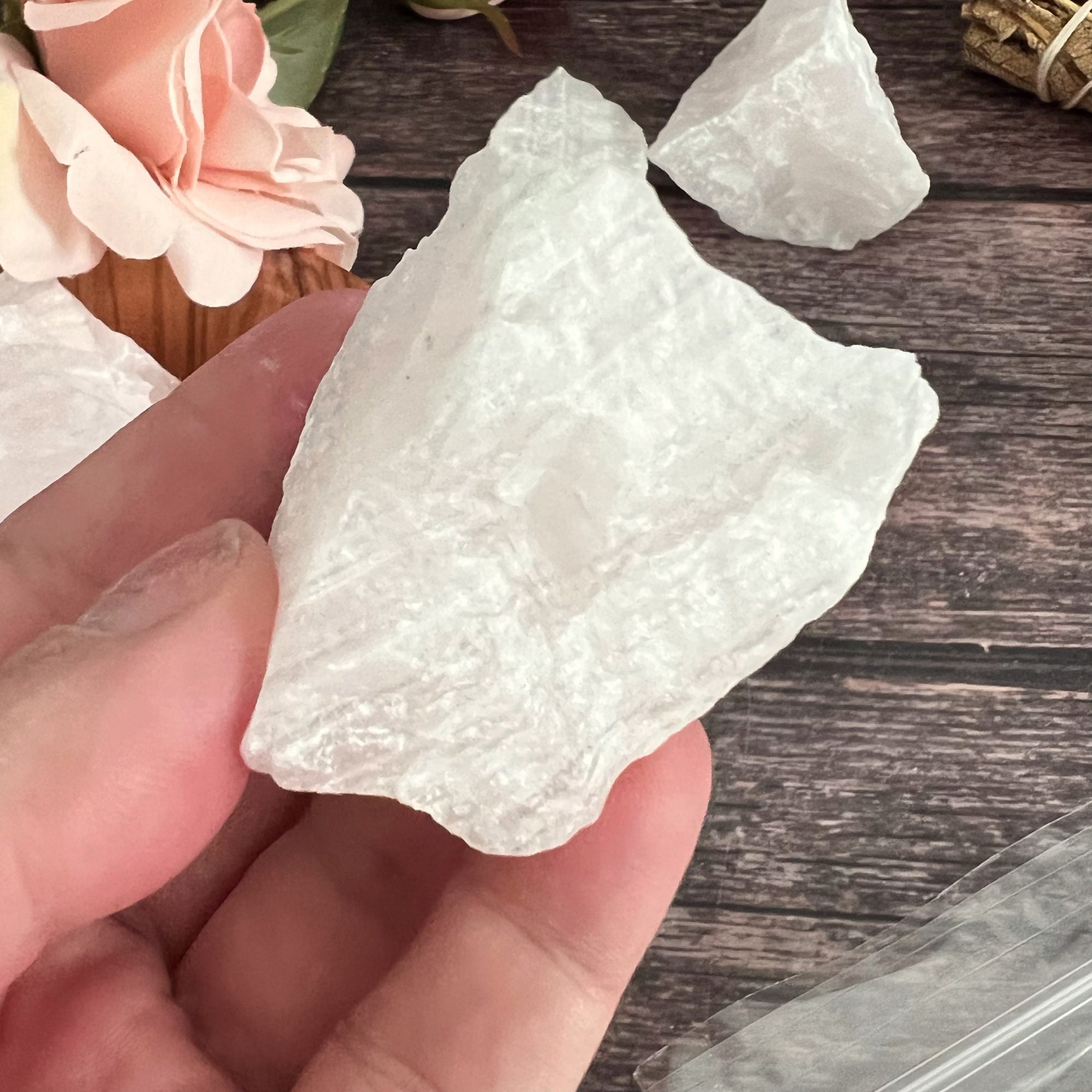 Pink Calcite Rough Raw Pink Calcite Stones | Rough Banded Pink Calcite Crystal, UV ...