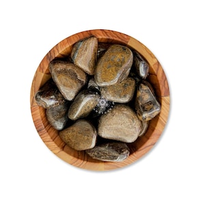 Bronzite Tumbled Stones | Large Polished Bronzite Crystal Gemstones | Shop Brown Metaphysical Crystals for Root Chakra