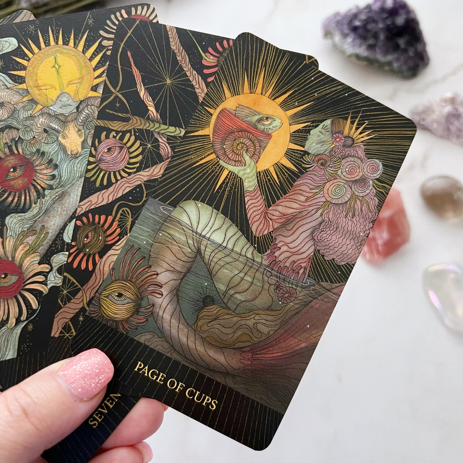 The Mind's Eye Tarot Card Deck by Rowan Ortins 78