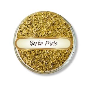 Yerba Maté Leaf Green | Dried, Cut and Sifted | Ilex paraguariensis