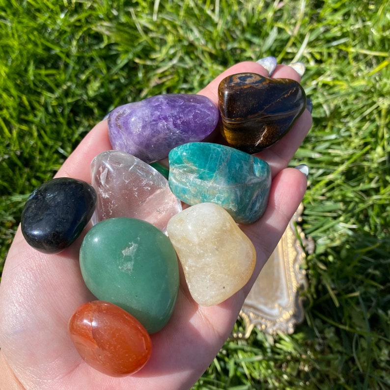 Crystals for Good Luck & Fortune Tumbled Stones for Etsy
