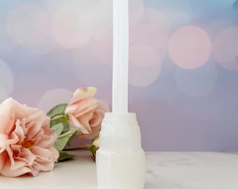 2" Selenite Iceberg Mini Candle Holder for Ritual, Spells & Meditation