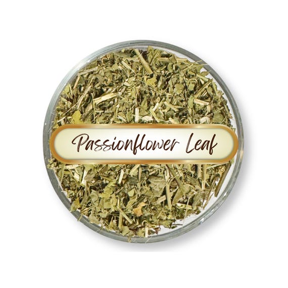 Passion Flower Leaf | Dried Herb, Cut & Sifted | Passiflora incarnata