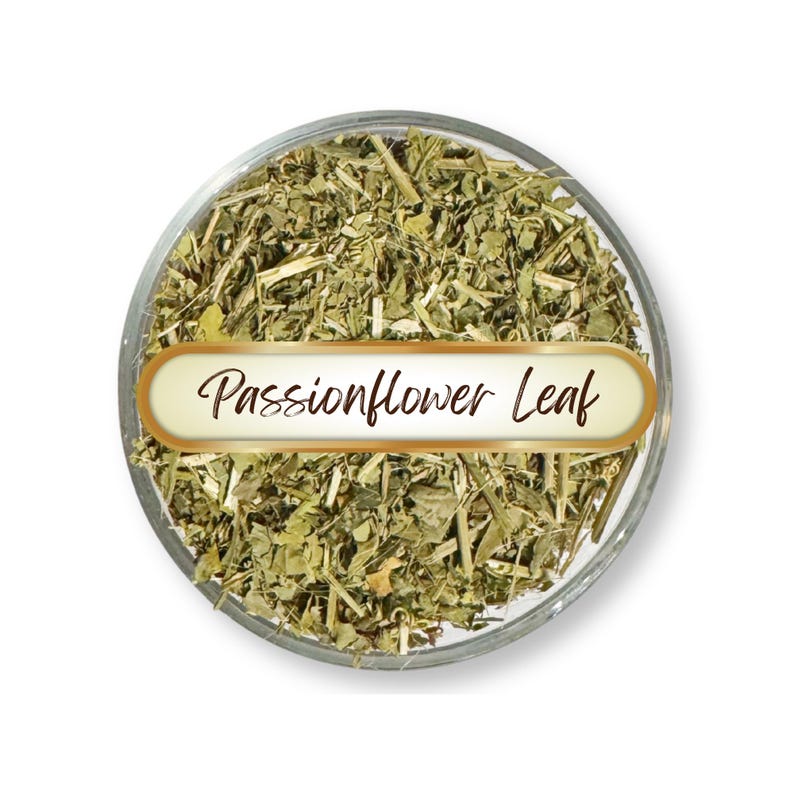Passion Flower Leaf | Dried Herb, Cut & Sifted | Passiflora incarnata image 1