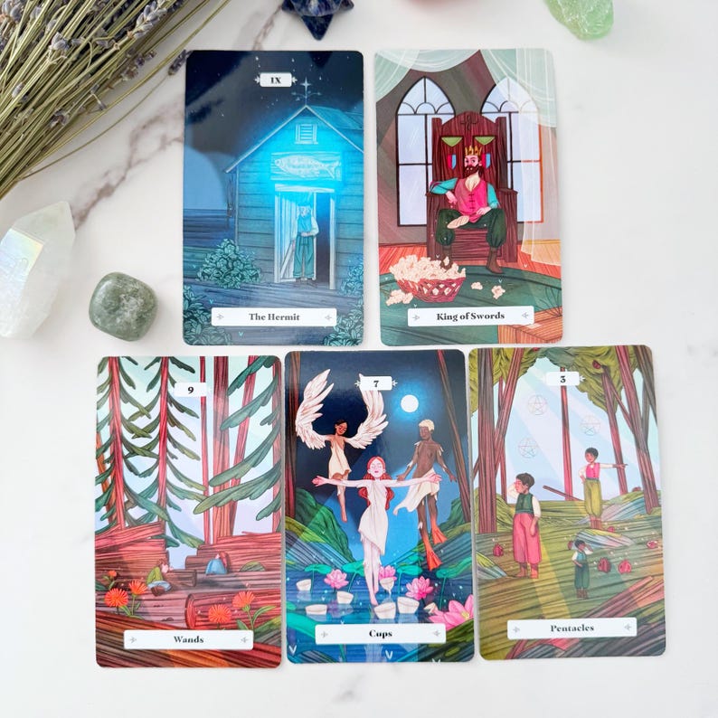 Woodland Fairy Tale Tarot Deck by Cecilia Lattari | 78 Curious Travels ...