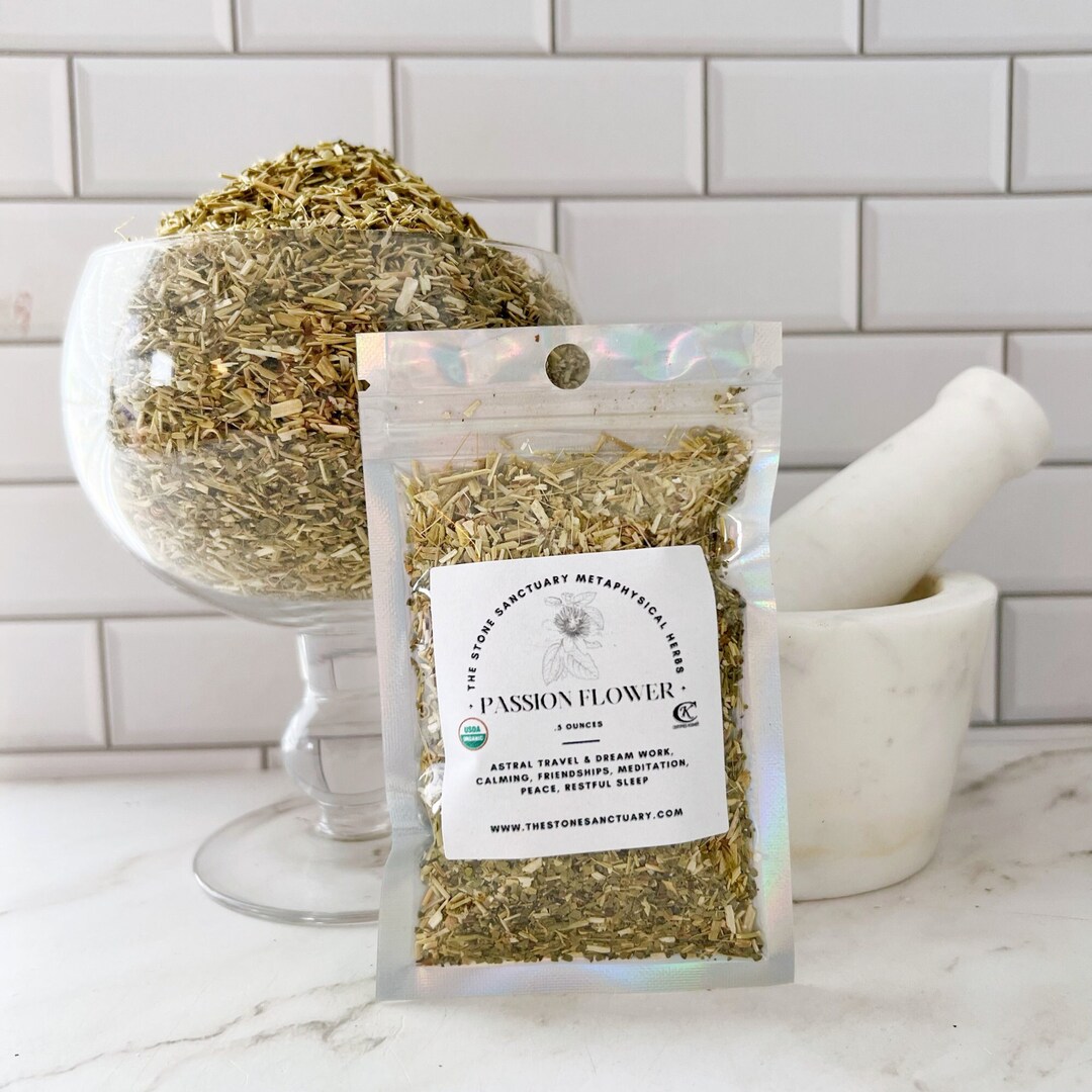 Passion flower leaf dried passion flower herb cut sifted