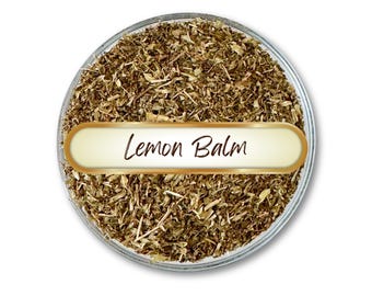 Lemon Balm Leaf | Dried, Cut & Sifted | Melissa Officinalis