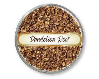 Dandelion Root | Raw, Dried, Cut & Sifted | Taraxacum officinale