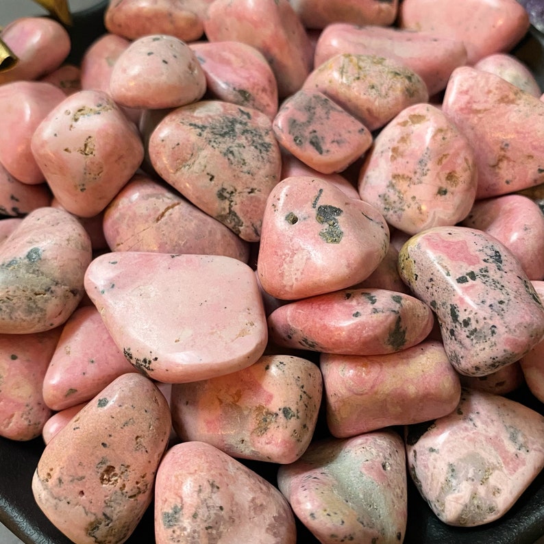 Rhodonite Stone  Rhodonite Crystal  Peruvian Rhodonite image 3