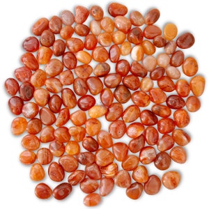 Carnelian Tumbled Stones Grade EX Polished Carnelian Crystals Shop Metaphysical Crystals for Sacral and Root Chakra image 6
