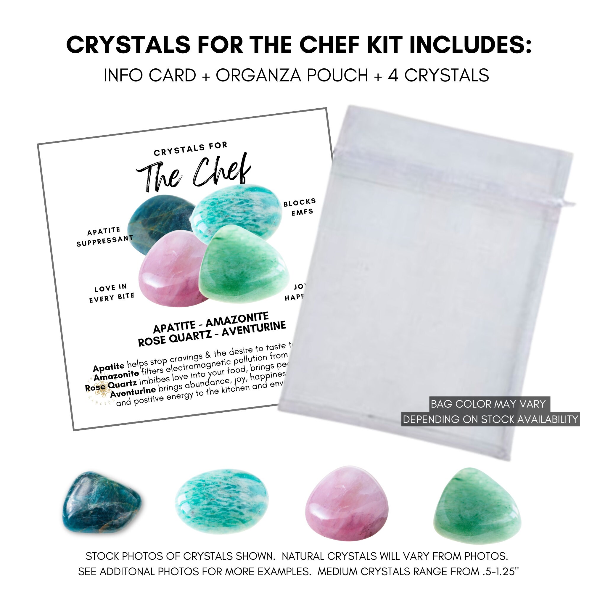 Chef Crystals Crystals for the Chef Gifts for the Cook Etsy