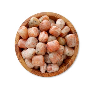 Sunstone Tumbled Stones | Polished Sunstone Crystal Gemstones | Shop Metaphysical Crystals for Sacral Chakra