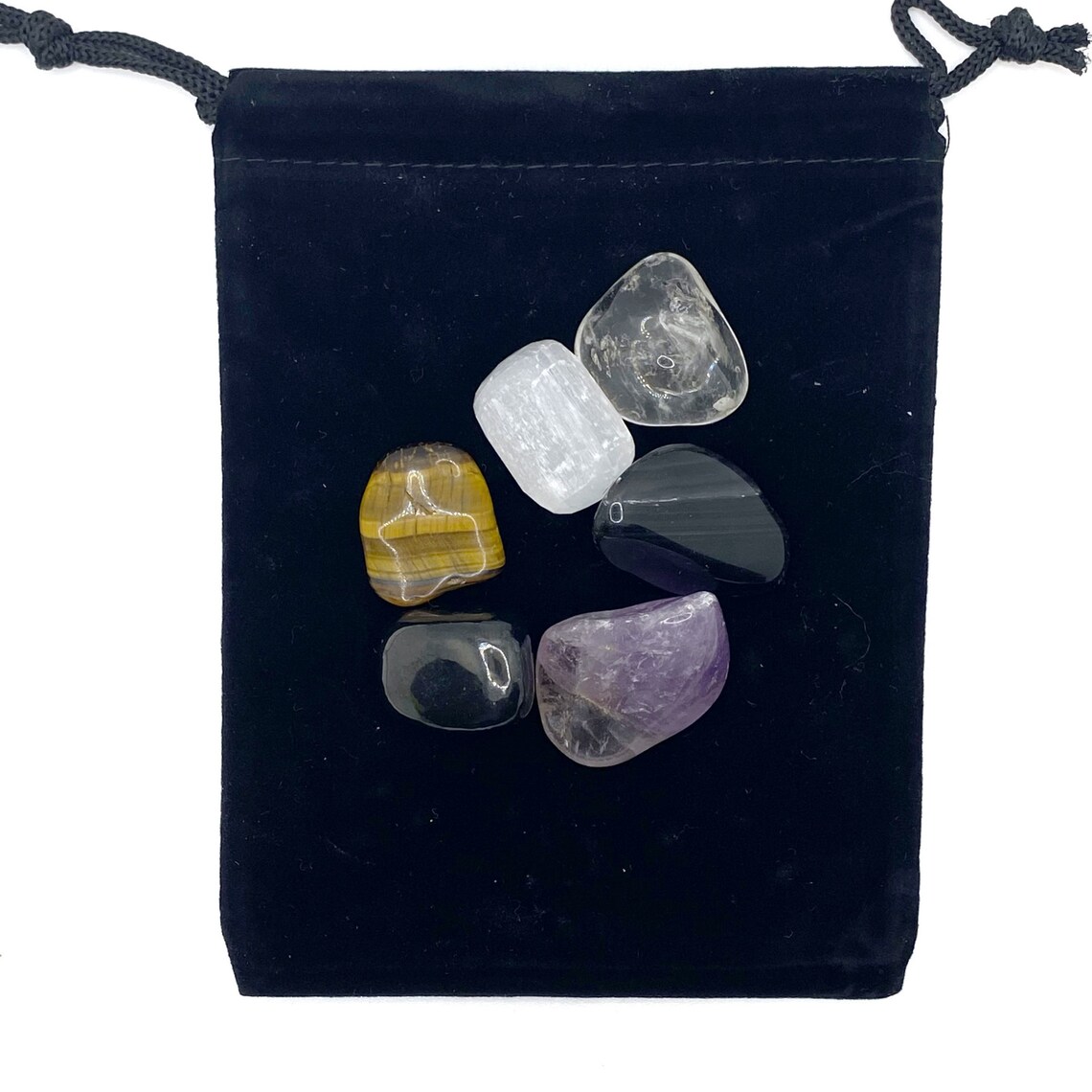 Crystals for Energy Protection and Grounding Crystals for Etsy