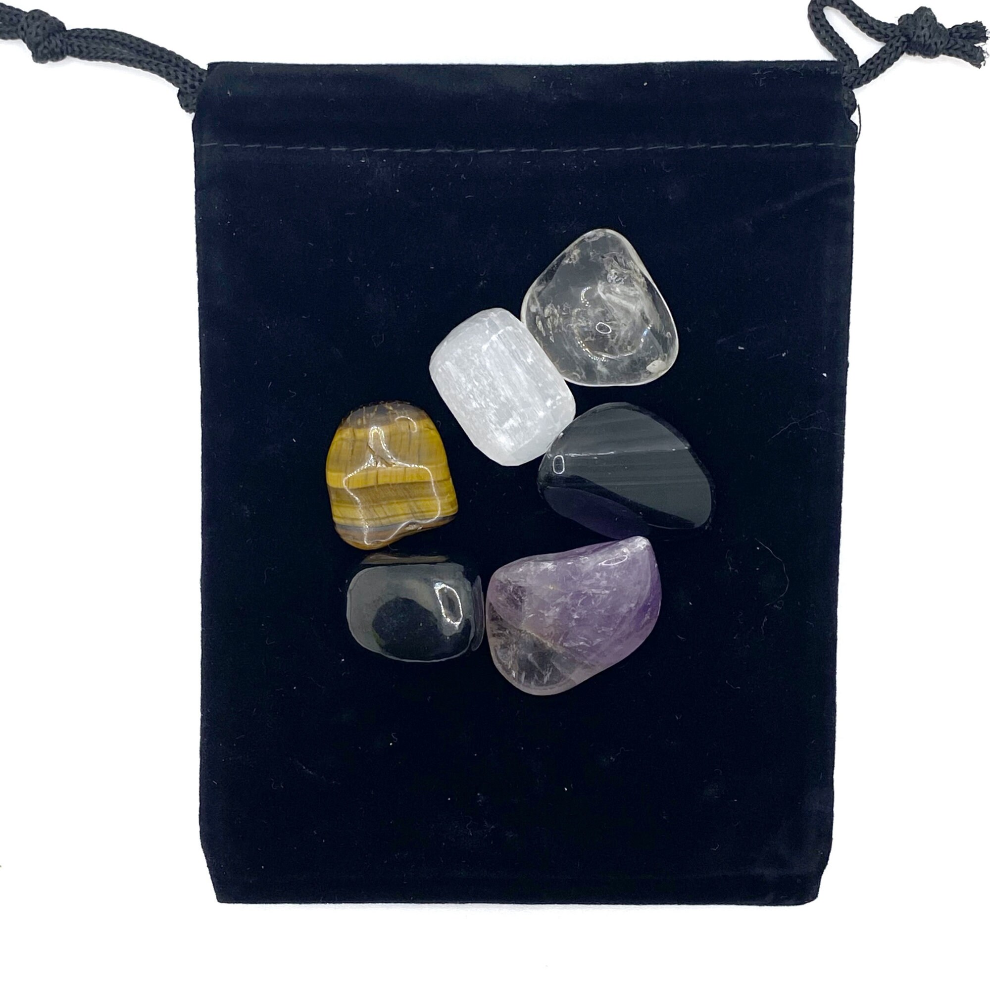 Crystals for Energy Protection and Grounding Crystals for Etsy