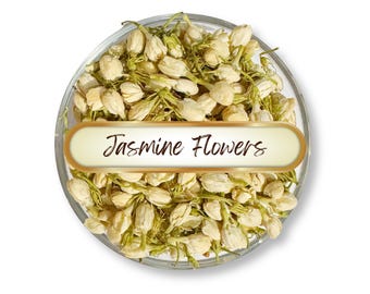 Jasmine Flowers | Dried, Whole | Jasminum Odoratissimum