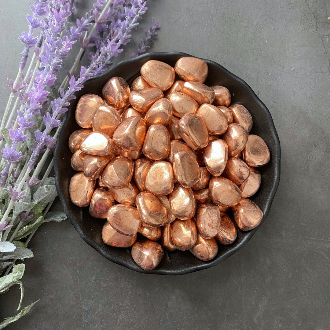 Copper Stone Polished Copper Healing Stones Copper Crystal Etsy