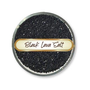 Hawaiian Lava Black Salt | Solar Evaporated | Hiwa Kai Sea Salt, Coarse Grind