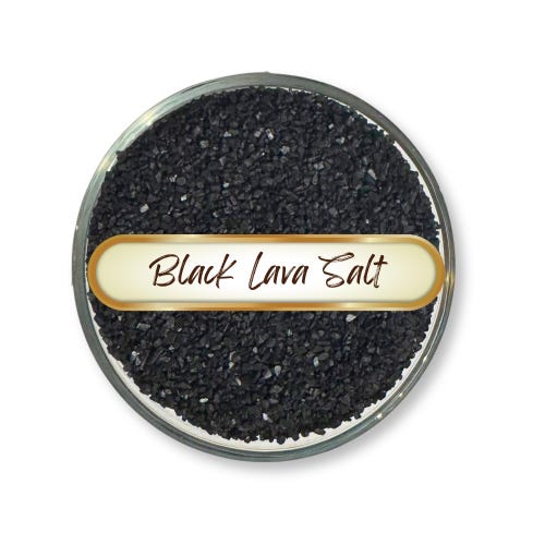 Hawaiian Lava Black Salt | Solar Evaporated | Hiwa Kai Sea Salt, Coarse Grind