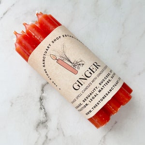 Ginger Spell Ginger Orange Spell Candles, 5