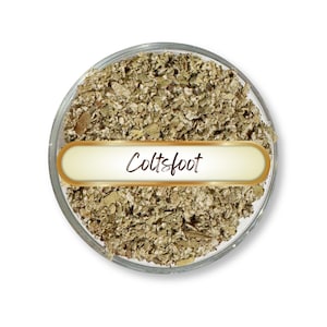 Coltsfoot Leaf | Dried Coltsfoot Leaf Cut & Sifted | Tussilago farfara, Herbs for Spells, Rituals, Witchcraft, Magic, Crafts, Oils