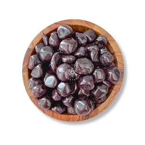 Garnet Tumbled Stones | Polished Crystal Gemstones for Root & Heart Chakra | Individual or Bulk Available