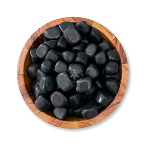 Black Tourmaline Tumbled Stones | Polished Black Tourmaline Crystal | Shop Metaphysical Crystals for Root Chakra