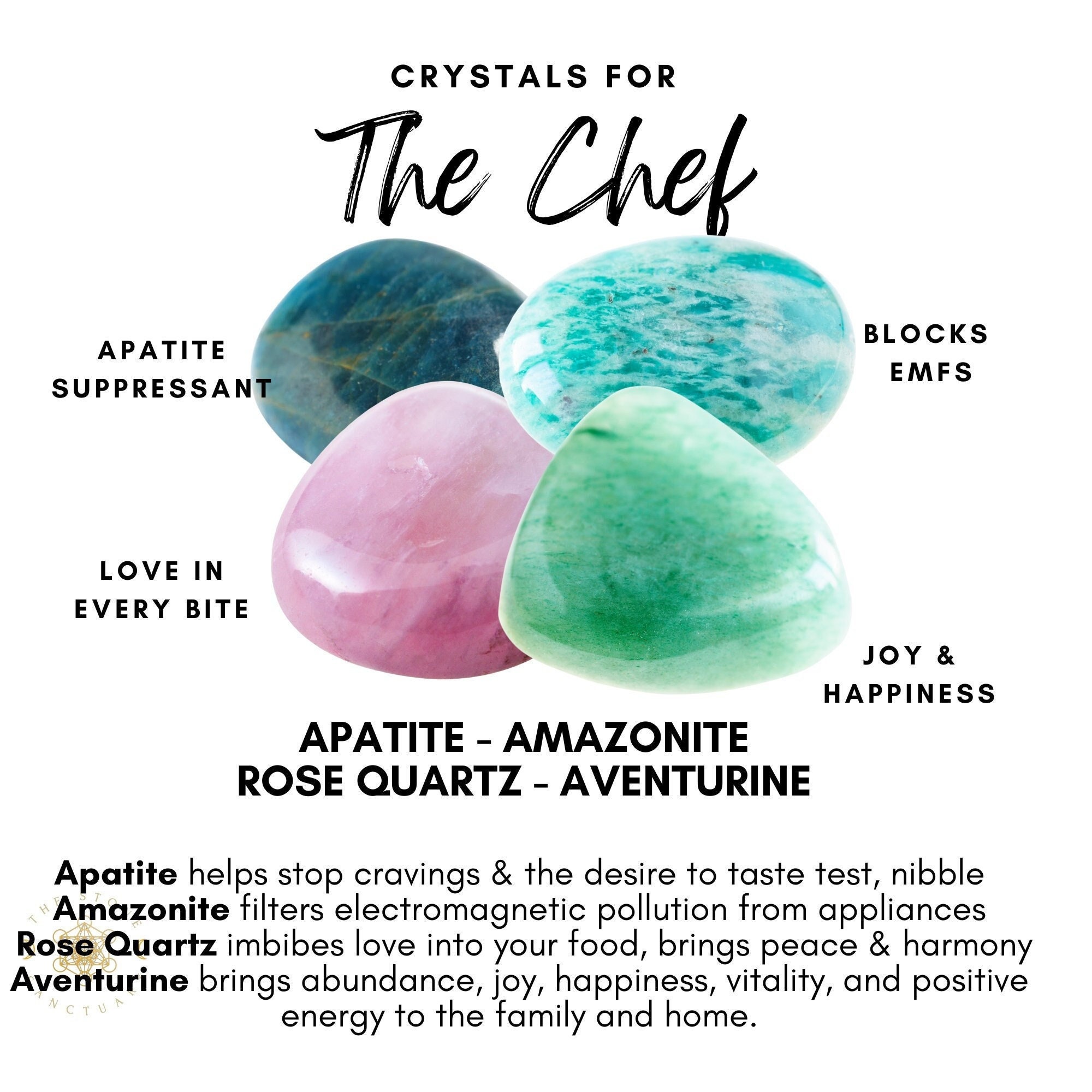 Chef Crystals Crystals for the Chef Gifts for the Cook Etsy