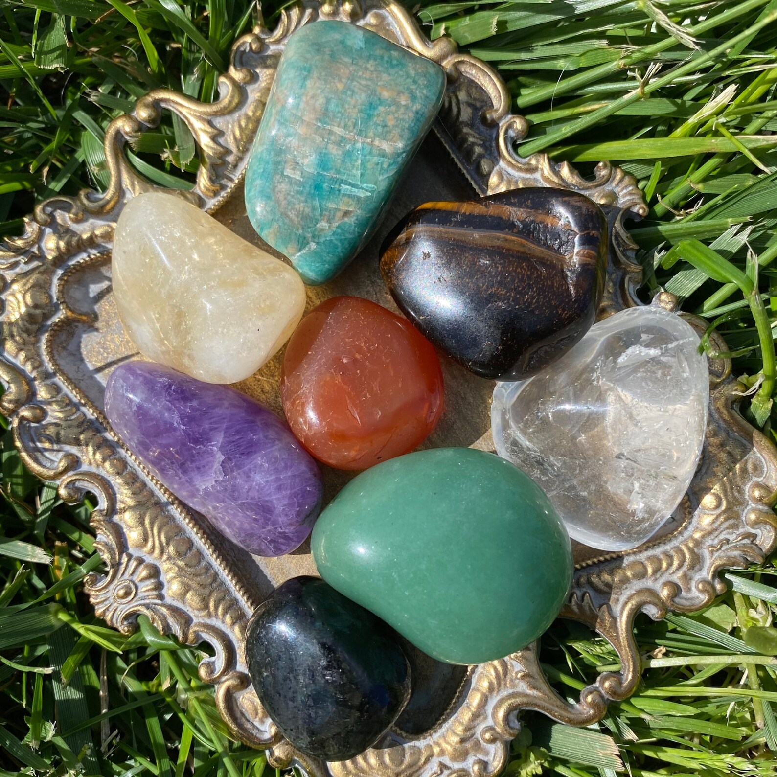 Crystals for Good Luck & Fortune Tumbled Stones for Etsy