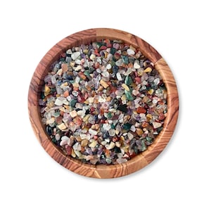 Mixed Crystal Chips | Mini Assorted Natural Gemstones for Orgone, Candles, Crafts, Jewelry, Spells, Art