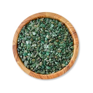 Emerald Crystal Chips | Polished Mini Green Gemstone Pieces for Candles, Crafts, Jewelry, Spells, Art