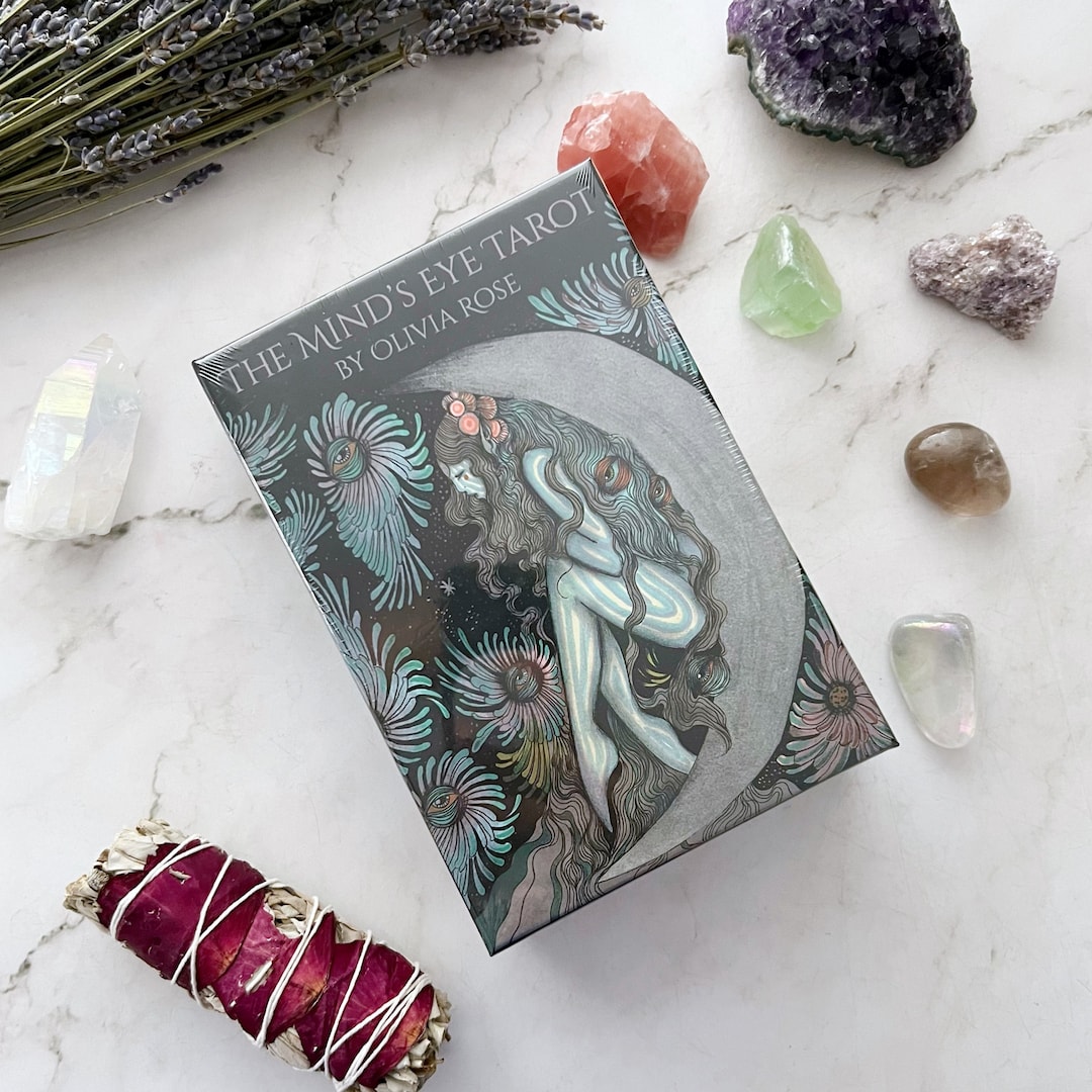 The Mind's Eye Tarot Card Deck by Rowan Ortins | 78 Olivia Rose, Gold ...
