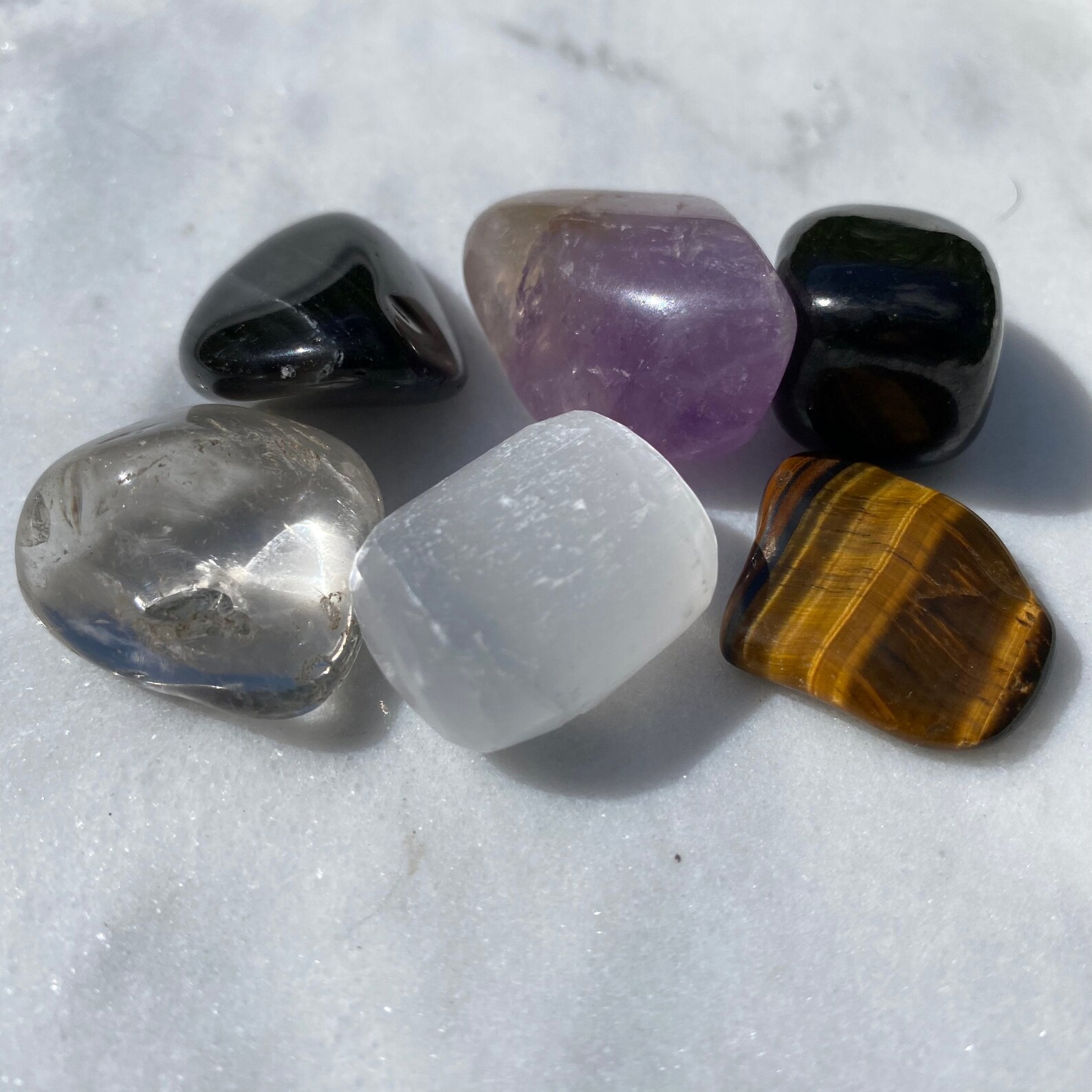Crystals for Energy Protection and Grounding Crystals for Etsy