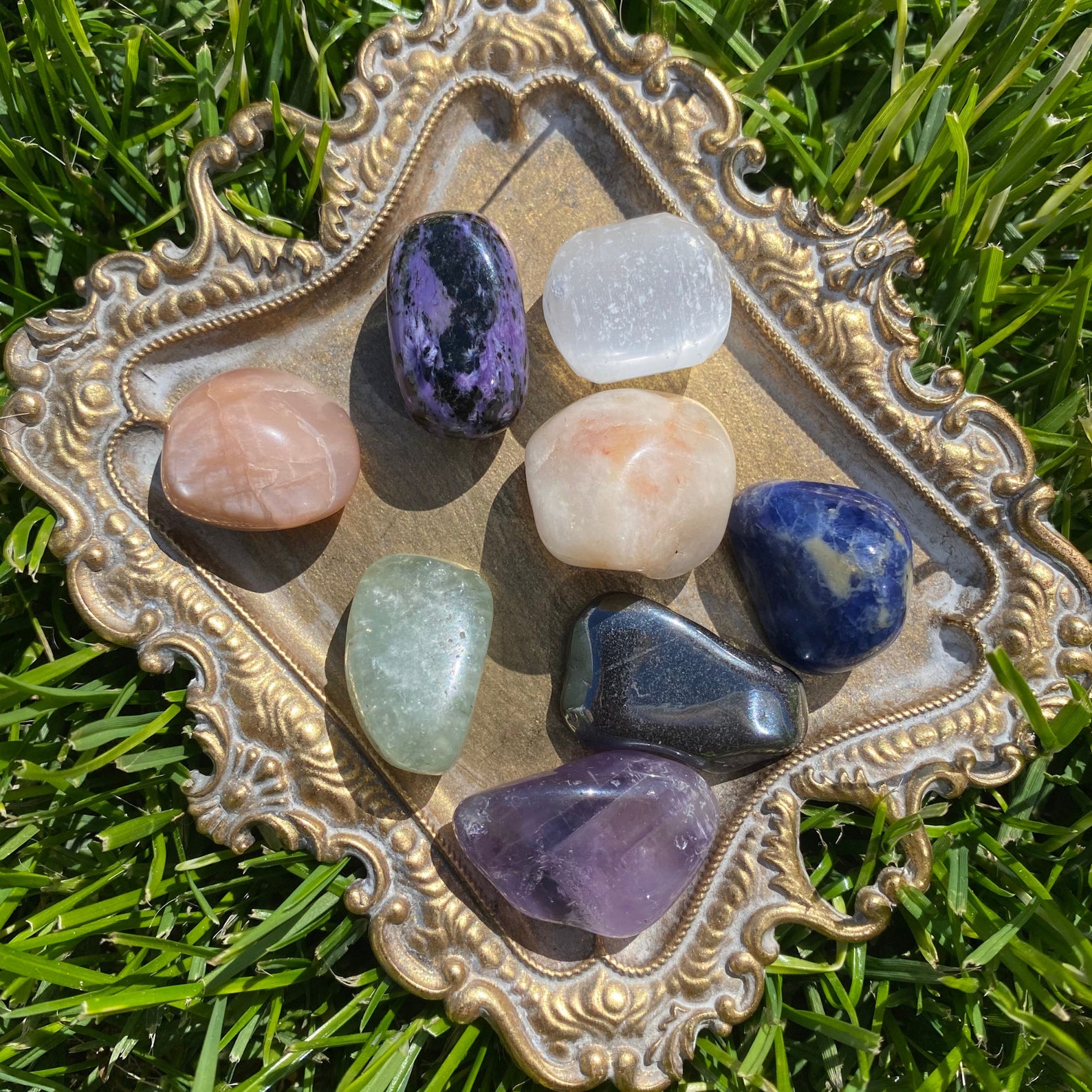 Crystals to Prevent Nightmares Tumbled Stones for Peaceful Etsy