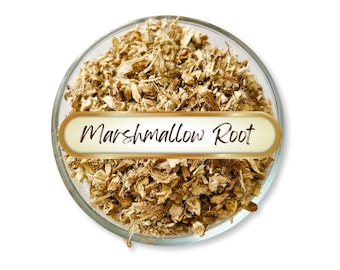Marshmallow Root | Dried, Cut & Sift | Althaea officinalis
