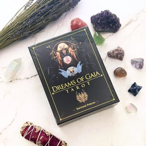 Dreams of Gaia Tarot Card Deck by Ravynne Phelan | Dreams of Gaia Tarot Cards and 308 Page Guidebook A Tarot for a New Era