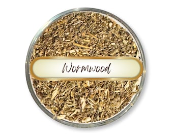 Wormwood Herb | Dried, Cut & Sifted | Artemisia absinthium