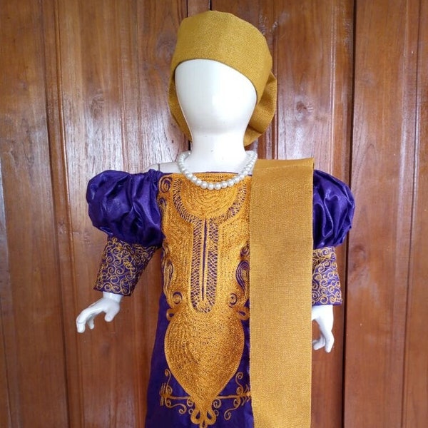 african gold headpiece