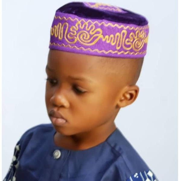 African Hat, Hausa Hat, Kufi Boy's Hat, Topi, Bucharian, Tupi, Kippah, Jewish Hats.