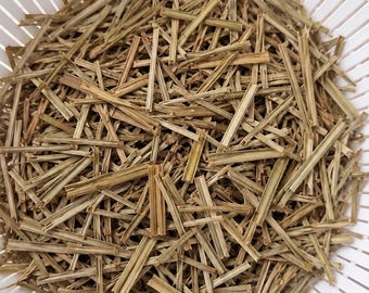 Dried Lemongrass Leaves | California Grown | Naturally Air-Dried | Non-GMO | No Pesticides | Herbal Tea | Culinary Herb | Loose Leaf