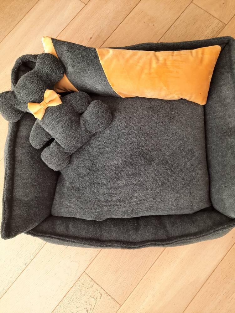 Niche Chien Anthracite Nounours