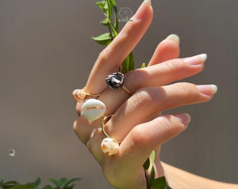 Mermaid core Seashell Rings