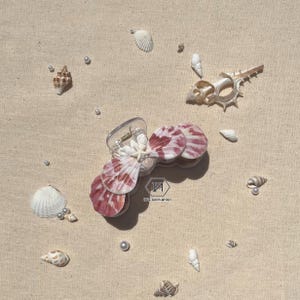 Mermaid core Seashell Hair clips