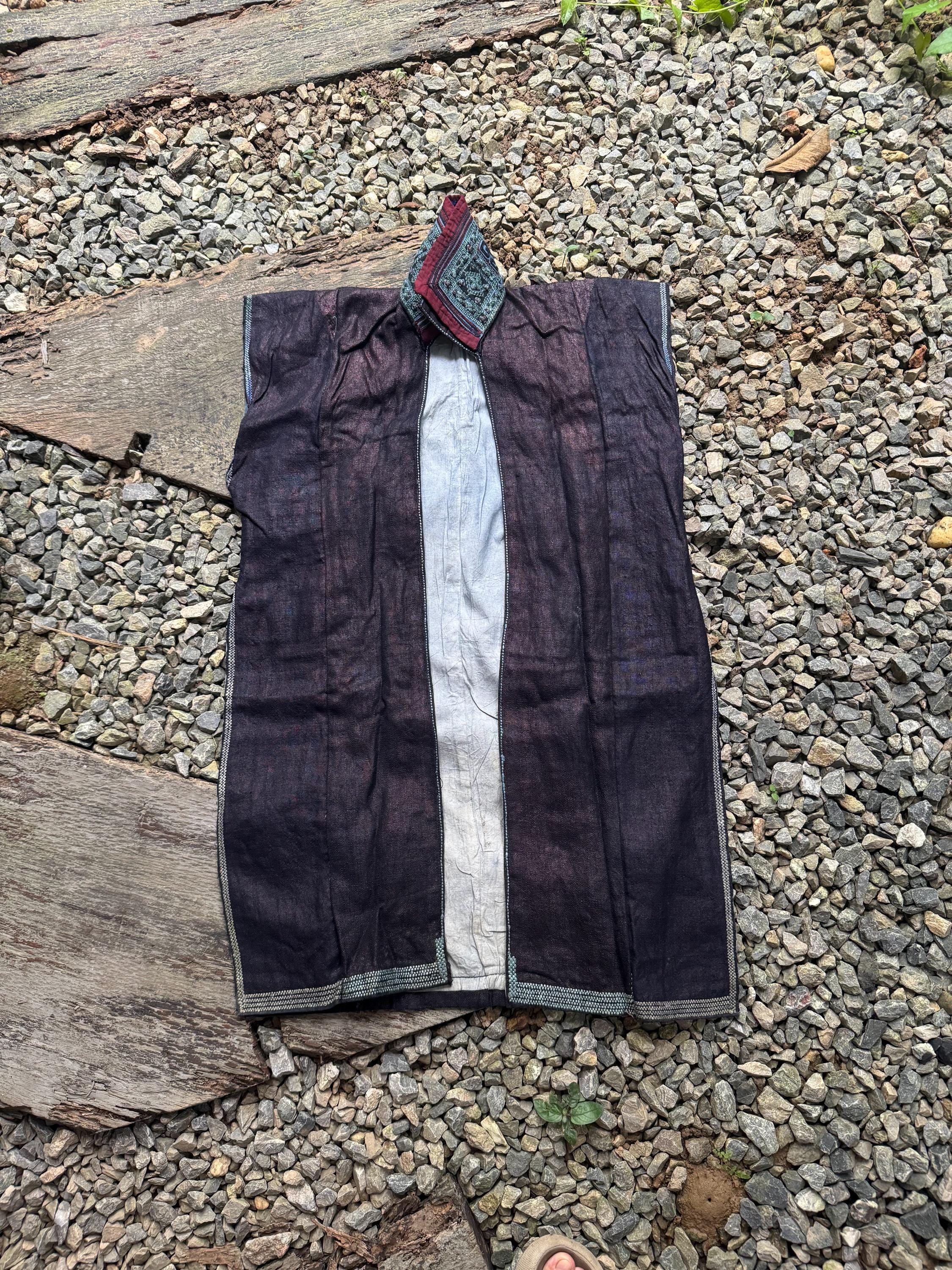 Traditional Vintage Jacket Hmong Hill Tribe Embroidered Hmong Costume ...