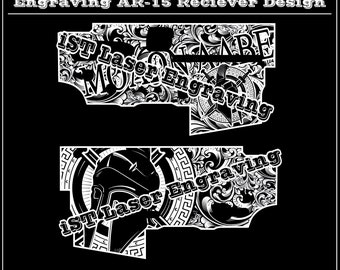 AR-15 Receiver Spartan Template
