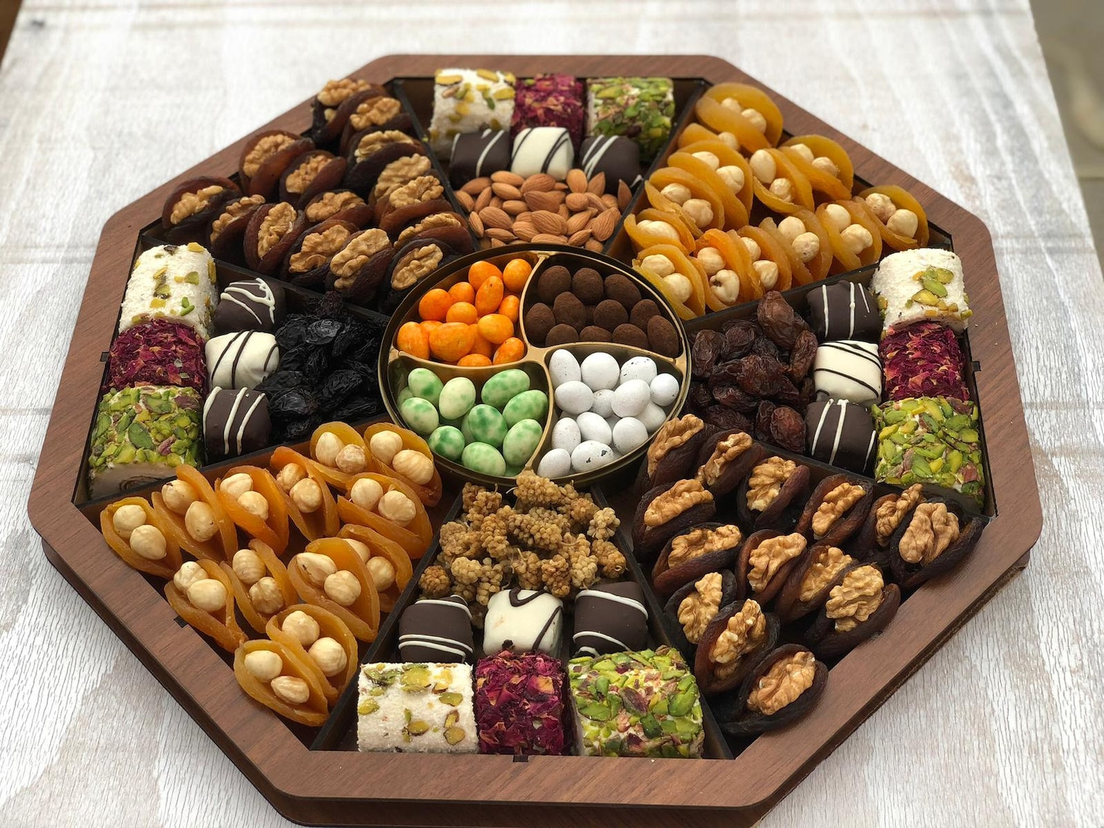 Natural Dried Fruit and Nuts Gift Basket Delicious Dried Etsy