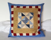Large patchwork cushions 50 x 50 cm in all colours