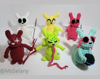 6-in-1 Squeakcat Häkelanleitungs-Paket - Digitales PDF