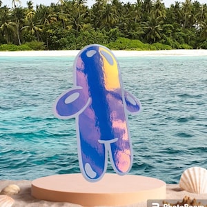 Bubble Buddy Decal | Spongebob Squarepants Funny Sticker Nick Nickelodeon 90’s Cartoon Holographic Nostalgic Car Tumbler Cup Laptop Mirror