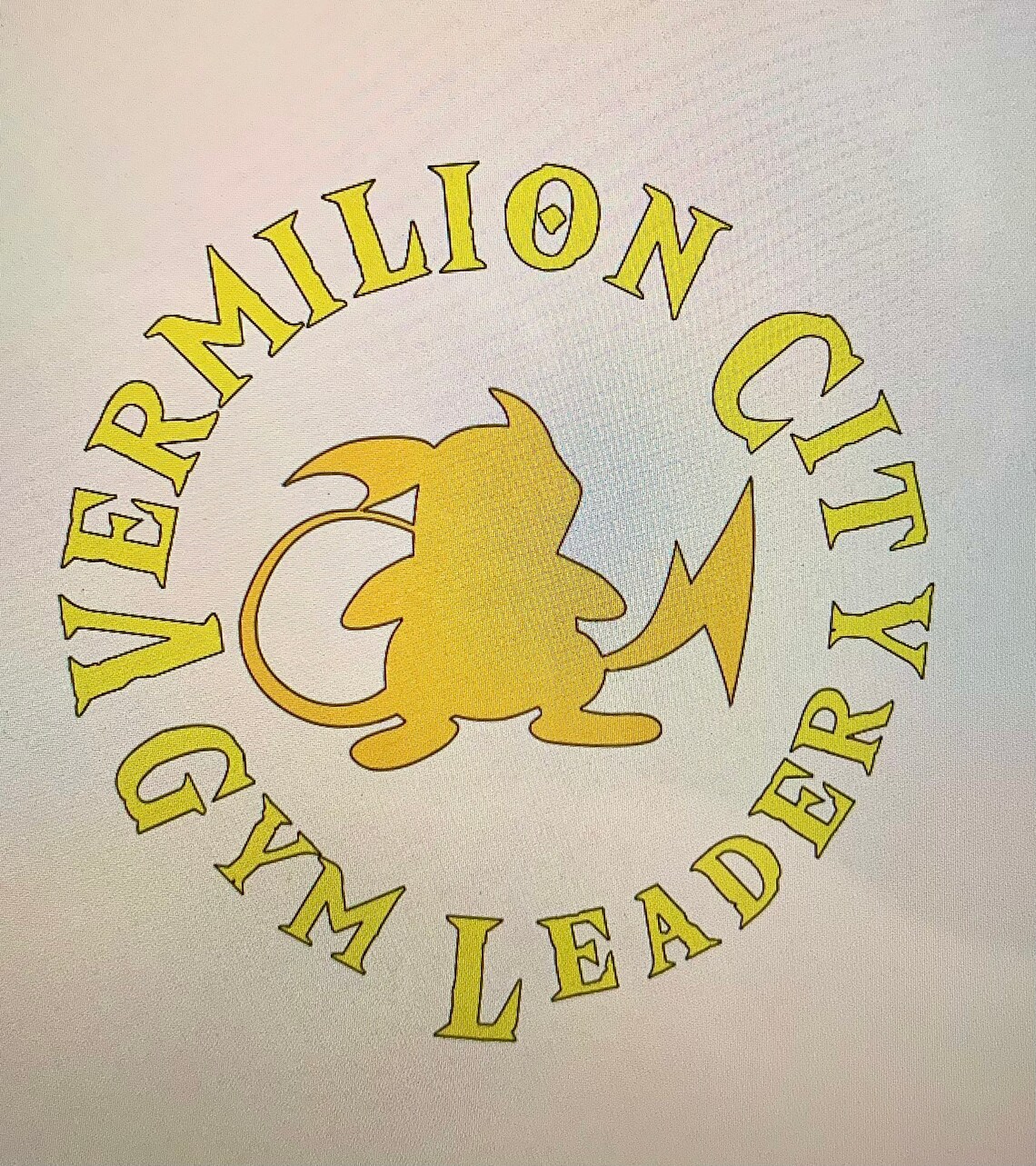 Vermilion City Gym Leader Decal Pokémon Surge Electric Etsy UK