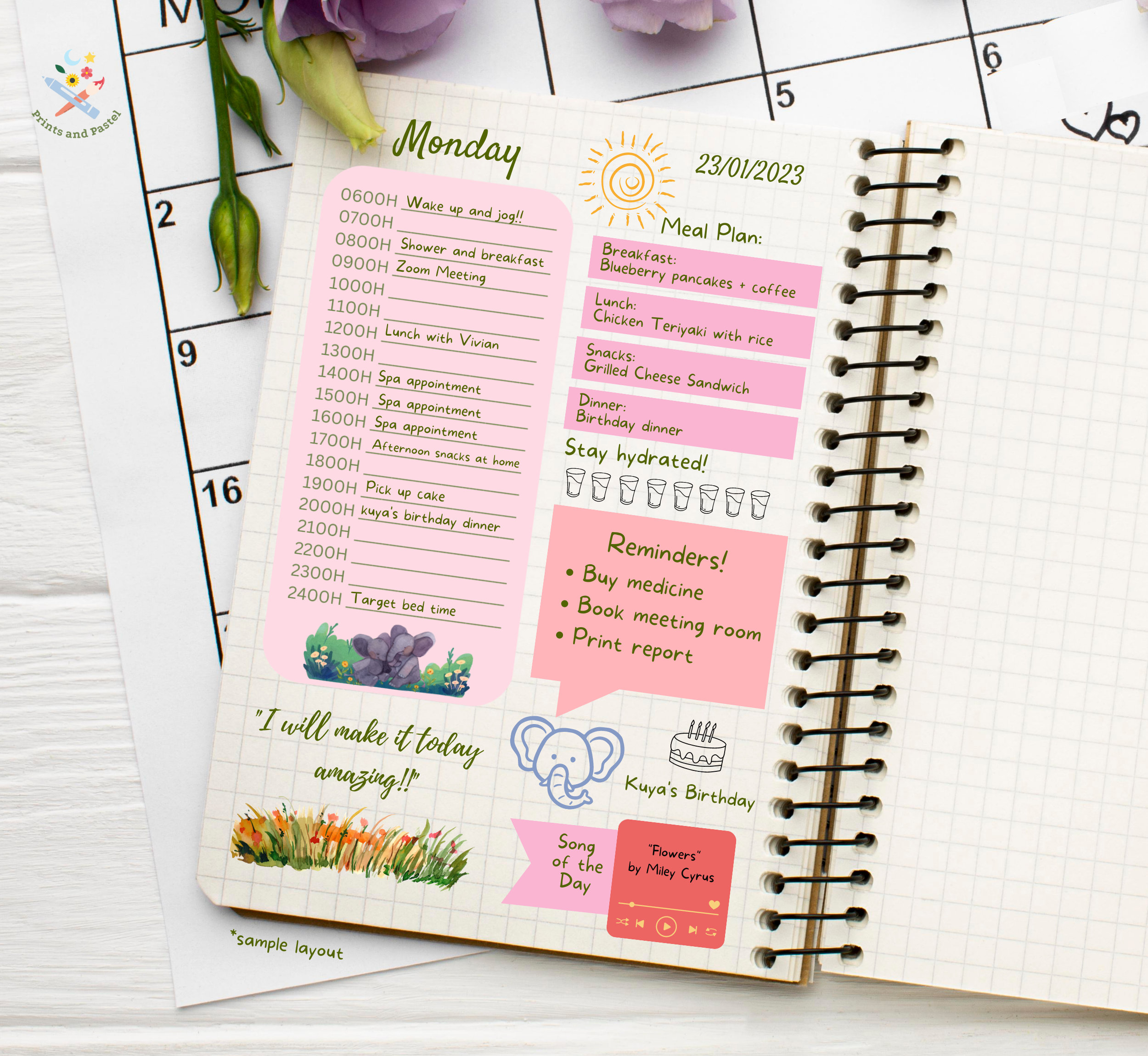Cute Stickers for Planning